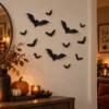 IMG_8648_interior Набір декоративних кажанів на стіну для Хеловіну, 18 шт