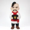 Козак із шапкою — червоний варіант, вигляд спереду Колекційна фігурка «Козак із шапкою» у червоному варіанті, вигляд спереду