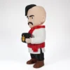 Козак із шапкою — червоний варіант, вигляд збоку Фігурка українського козака з шапкою у червоному варіанті, вигляд збоку